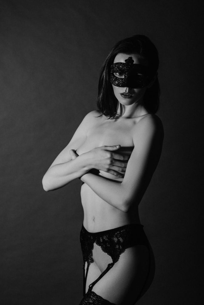 secret voyeur cam with mask on topless